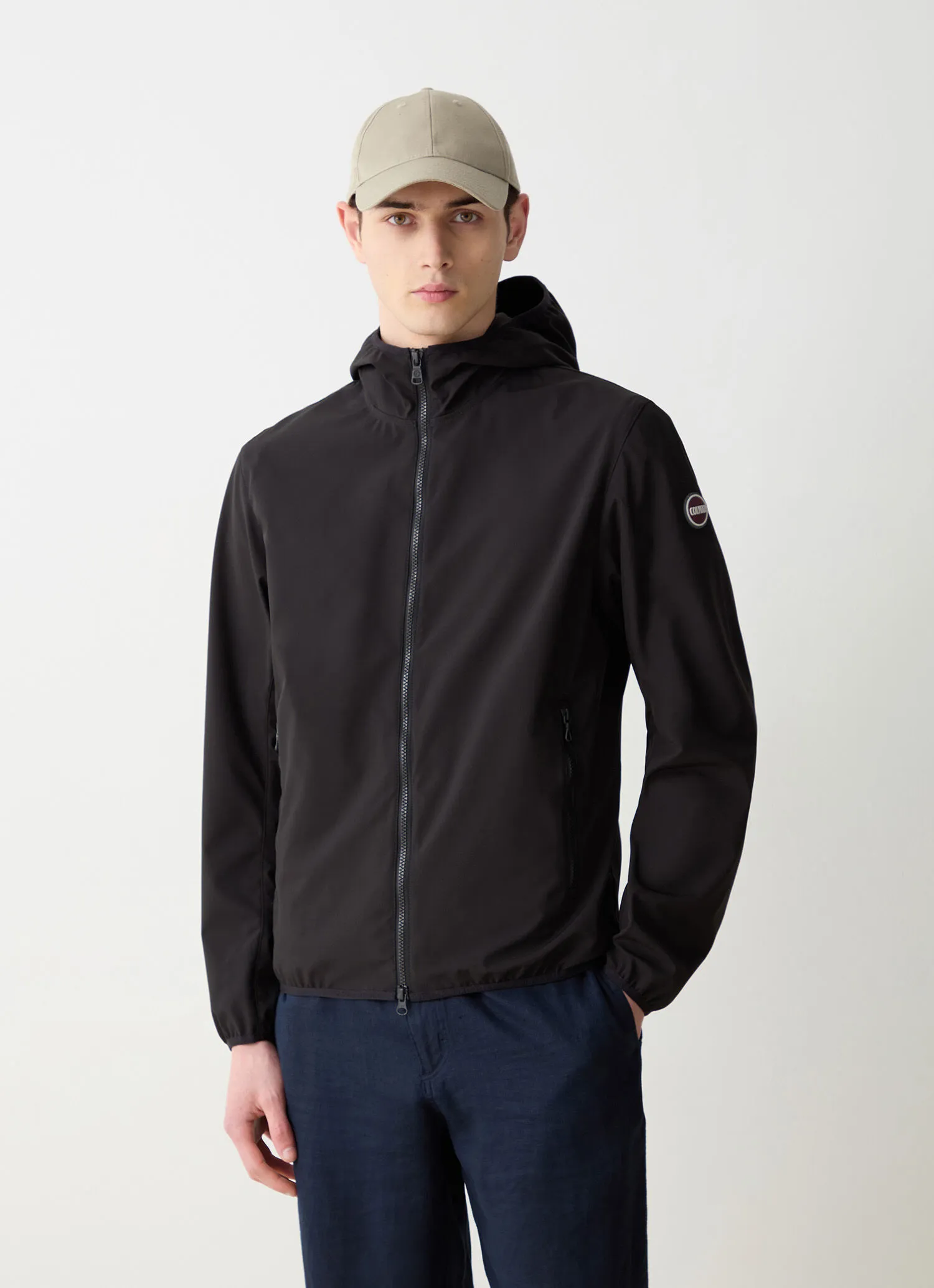 Softshell hooded jacket-