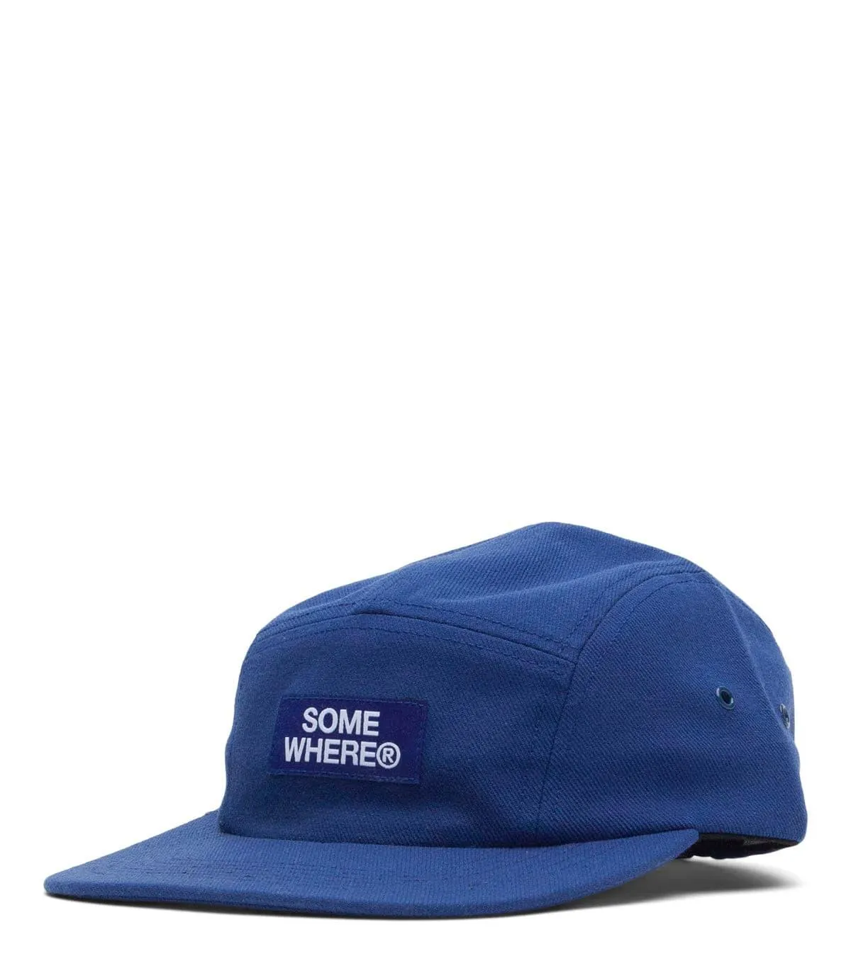 SOMEWHERE Camper Hat Blue