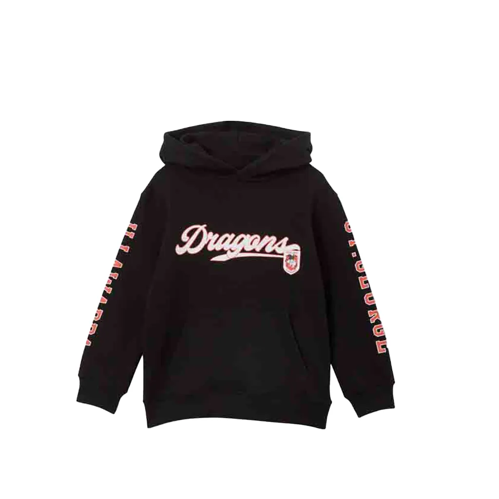 St George Dragons Sleeve Print Hoodie Youth