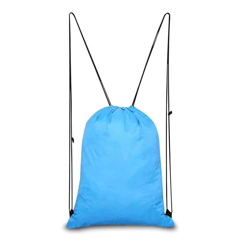 String Bag With Sipper Pocket