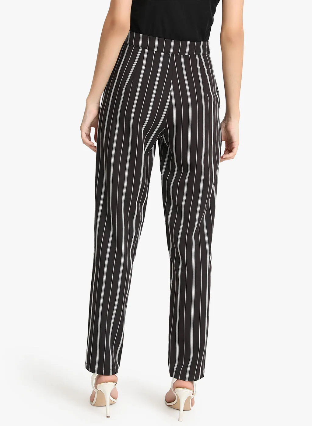 Striped Tappered Trouser