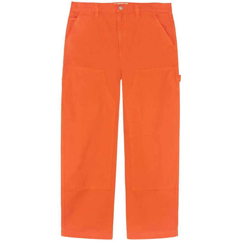 STSSY CANVAS WORK  PANT // ORANGE