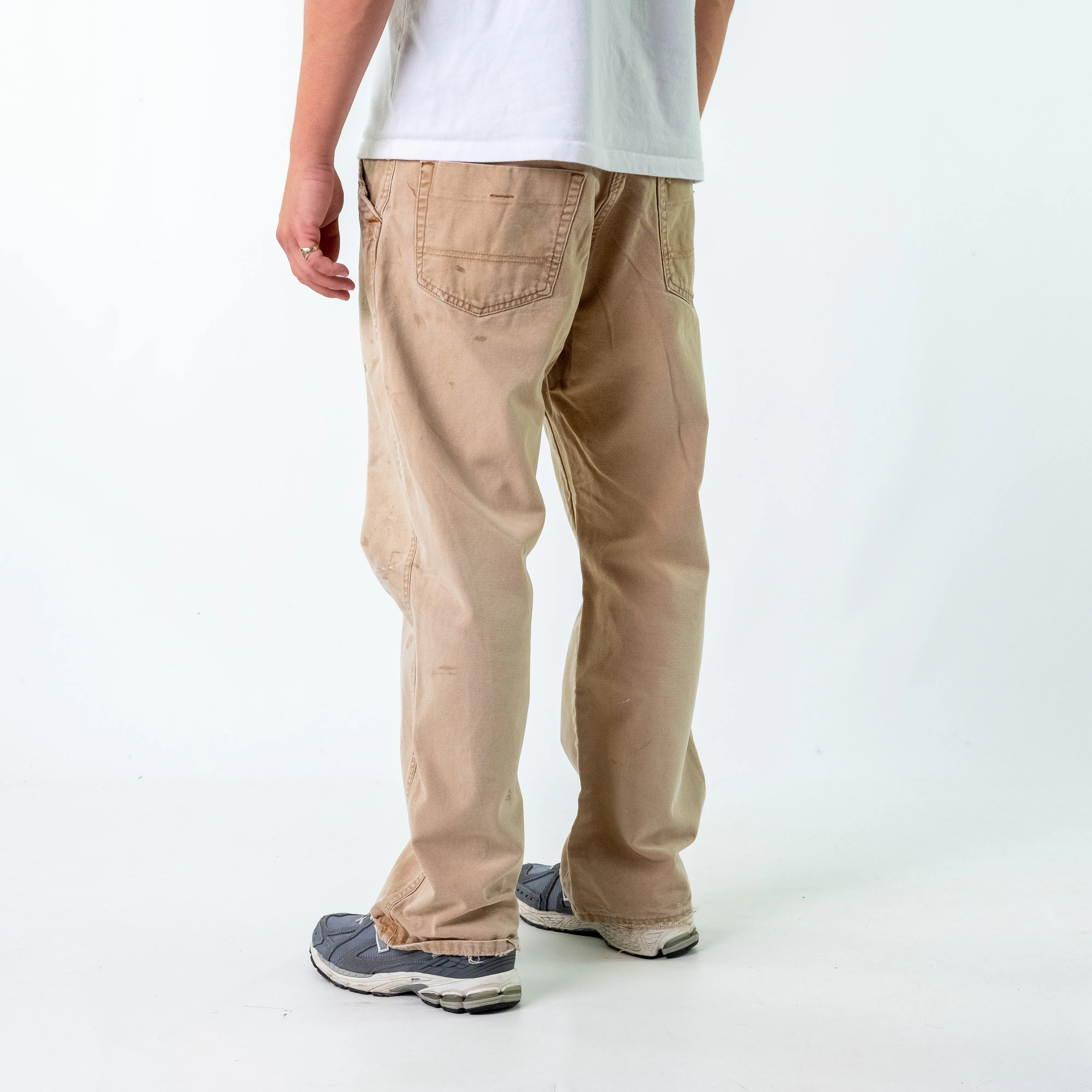 Tan 90s Dickies Denim Jeans Baggy Pants (36x30)