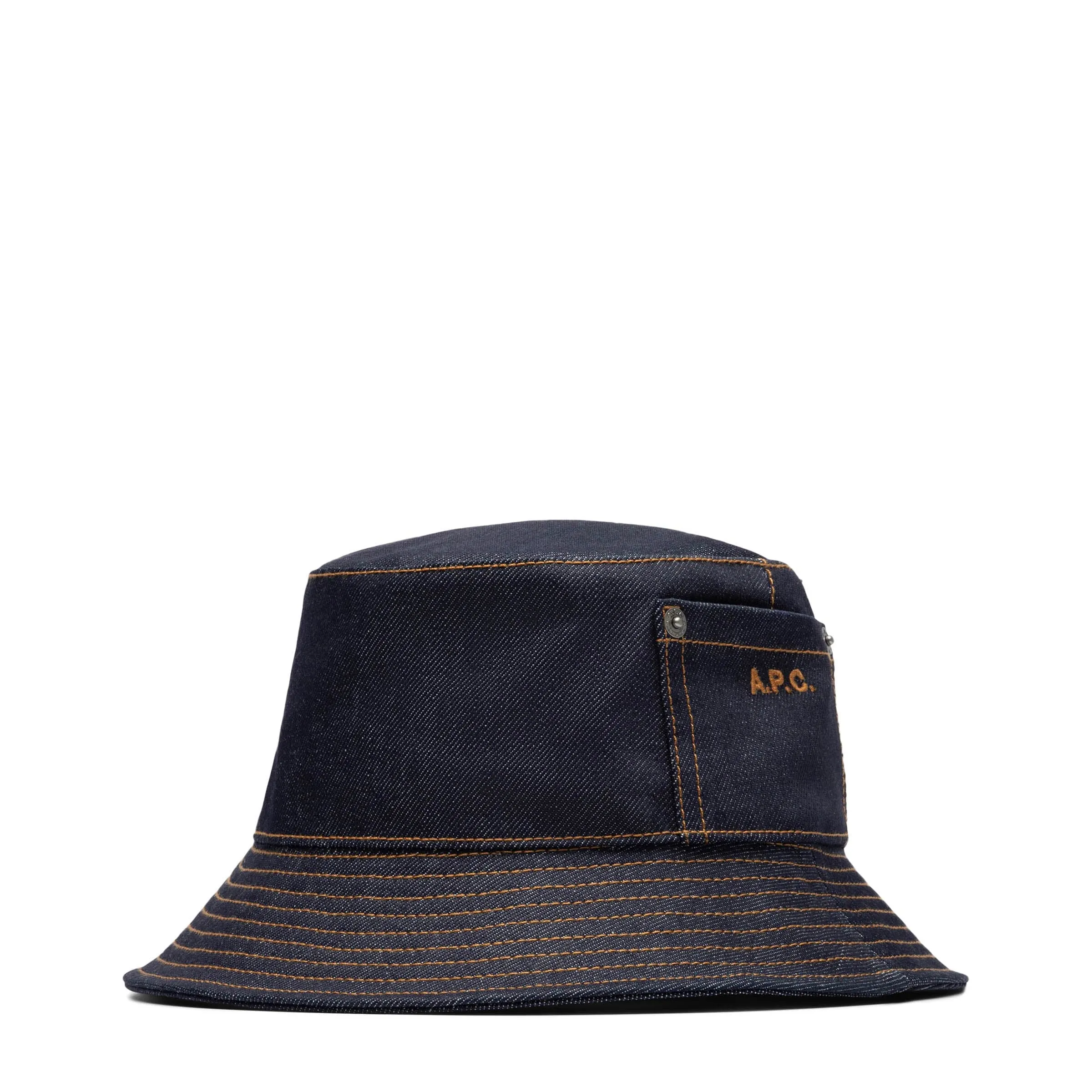 THAIS BUCKET HAT INDIGO | Bodega