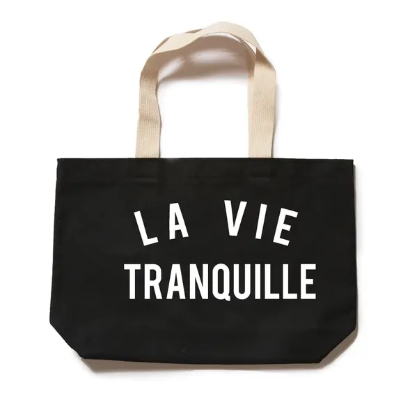 THE QUIET LIFE LA VIE TOTE BAG // BLACK