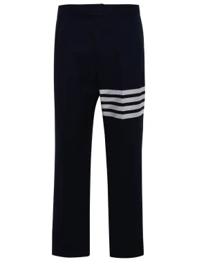 Thom Browne 4-Bar Turn-Up Hem Tailored Trousers