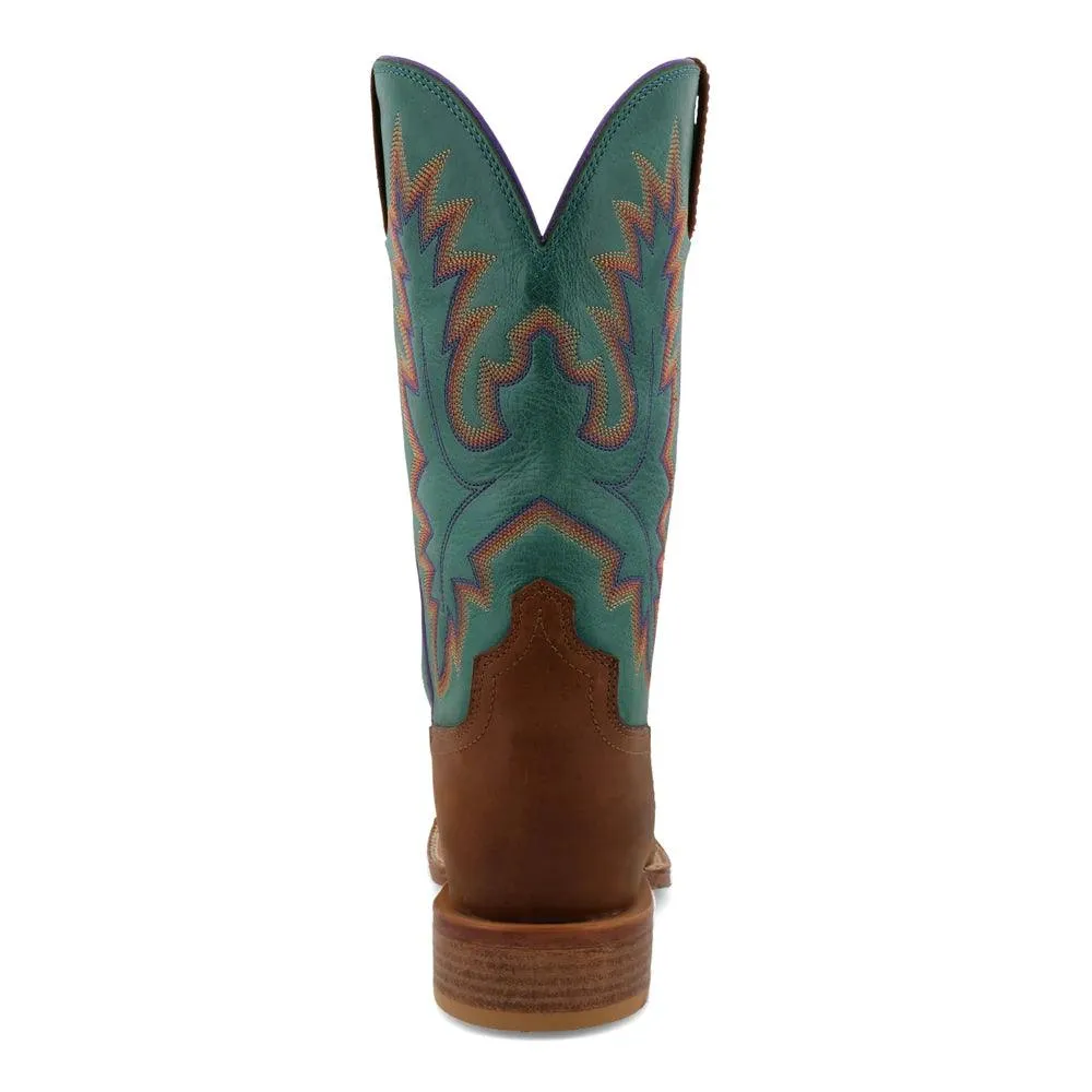 Twisted X Women's Cinnamon and Turquoise 11 Tech X Western Cowgirl Boot WXTL001