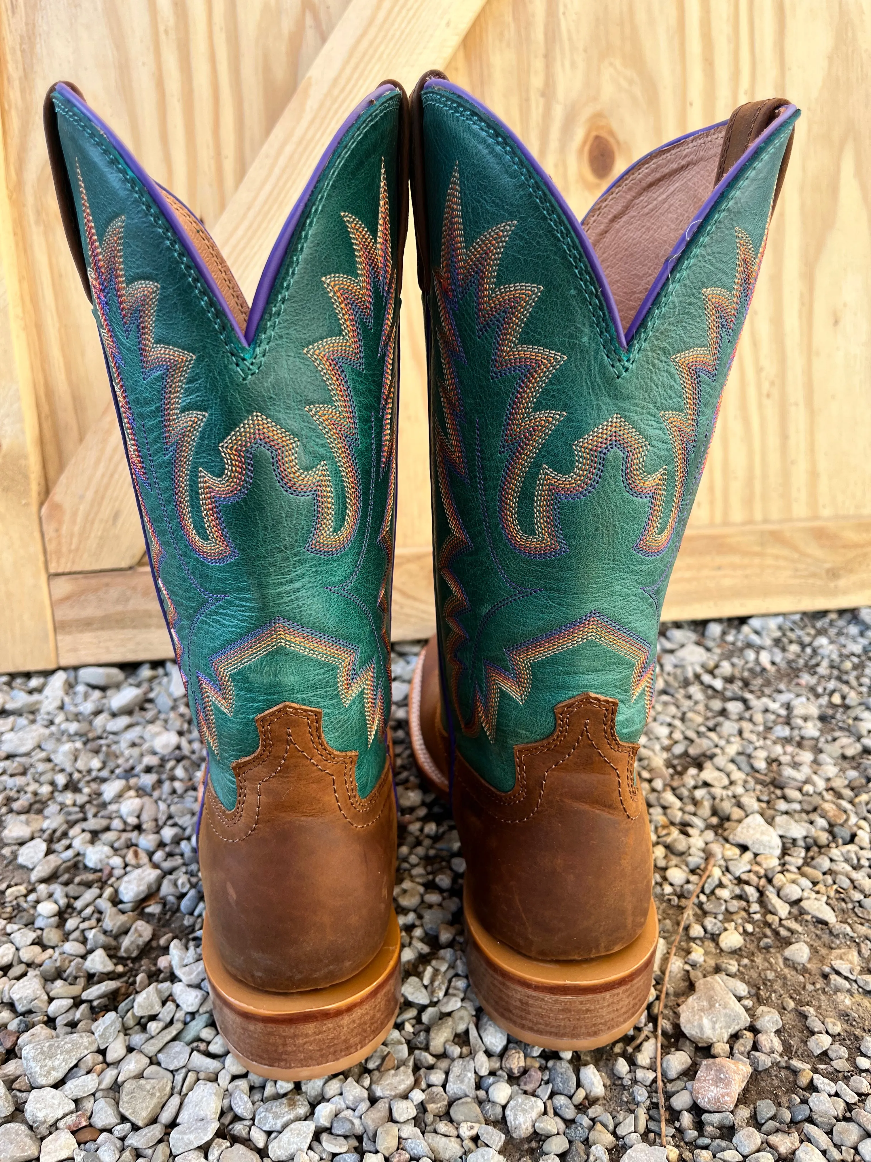 Twisted X Women's Cinnamon and Turquoise 11 Tech X Western Cowgirl Boot WXTL001