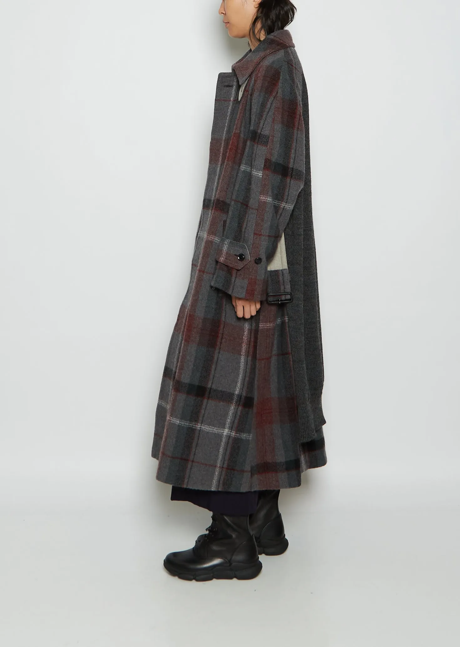 U-Combo Sten Collar Wool Coat