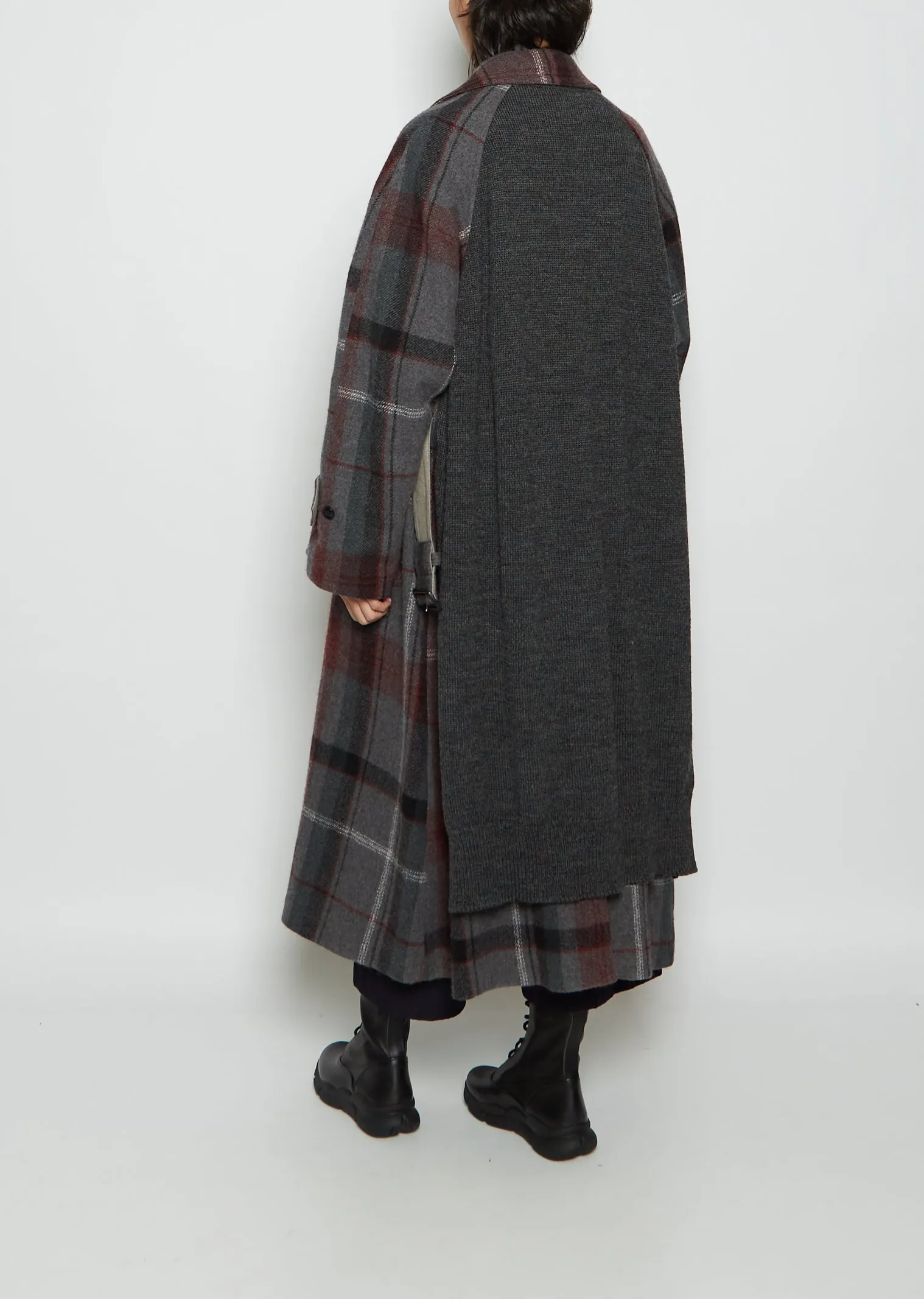 U-Combo Sten Collar Wool Coat