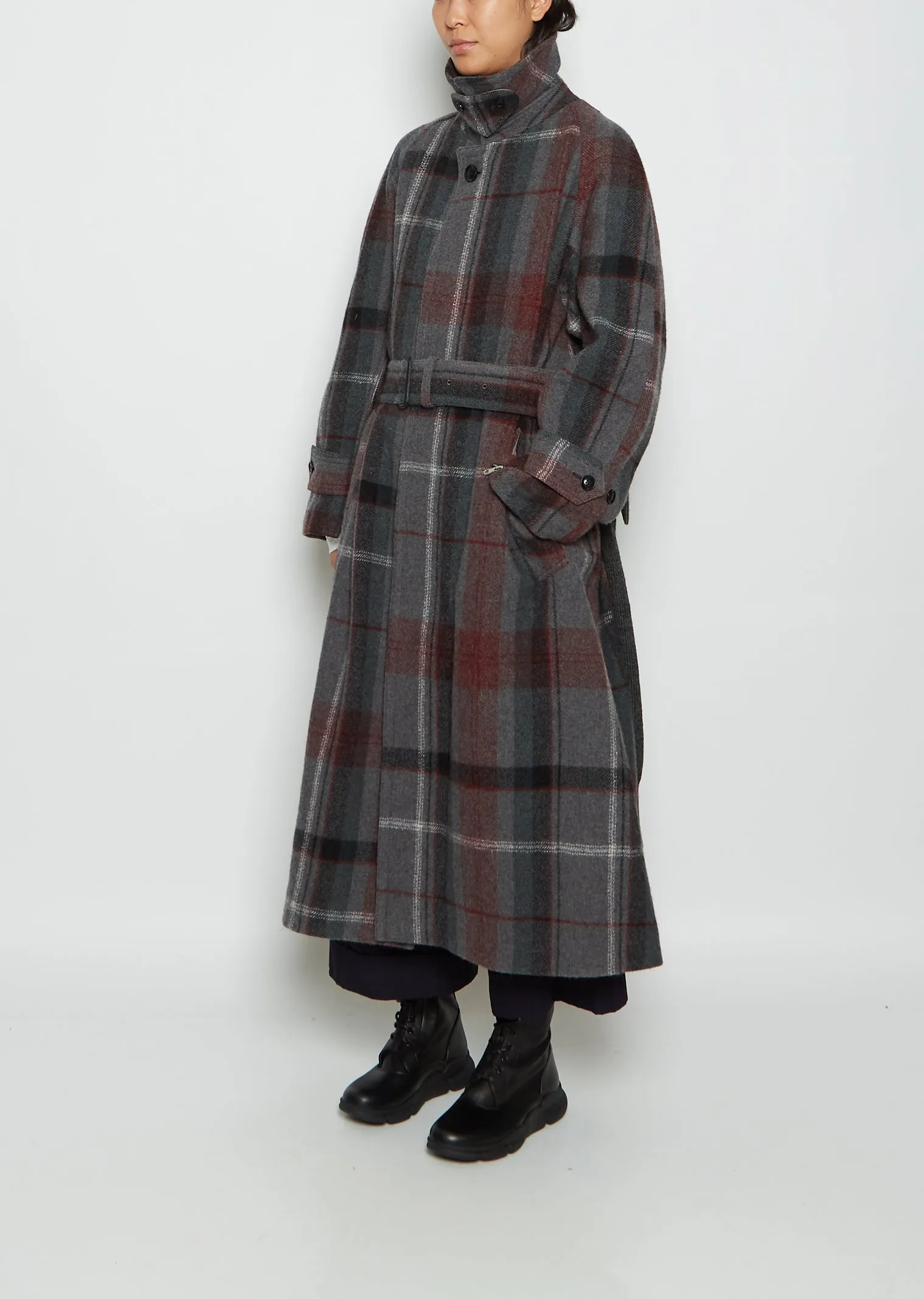 U-Combo Sten Collar Wool Coat