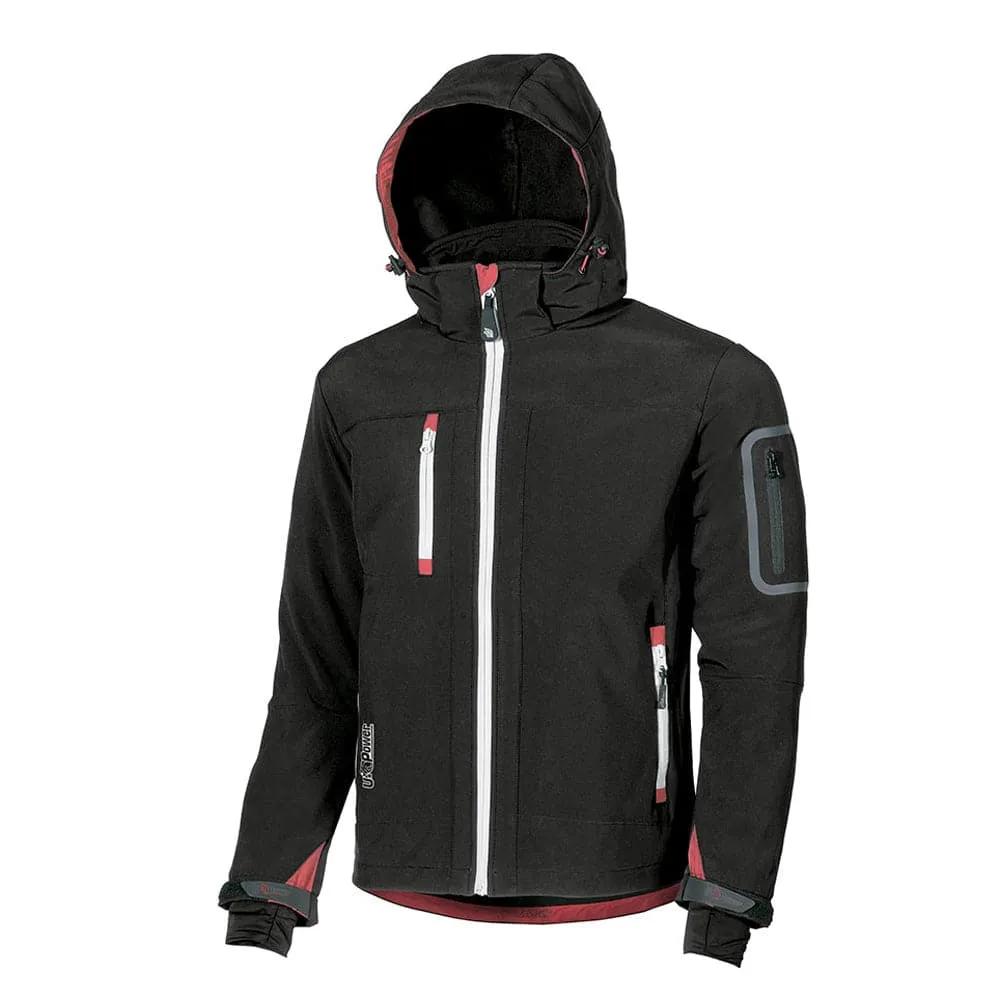 U-Power Metropolis Water Resistant Stretch Softshell - Detachable Hood