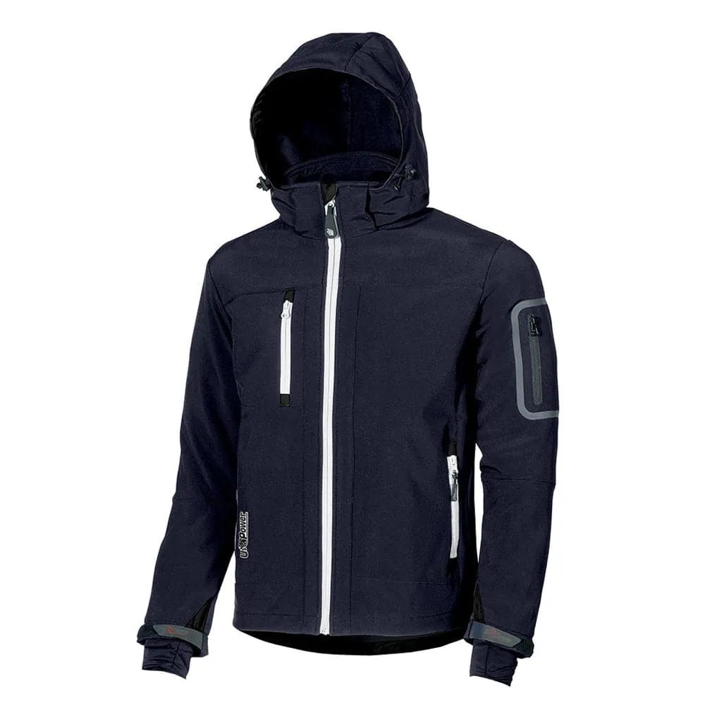 U-Power Metropolis Water Resistant Stretch Softshell - Detachable Hood