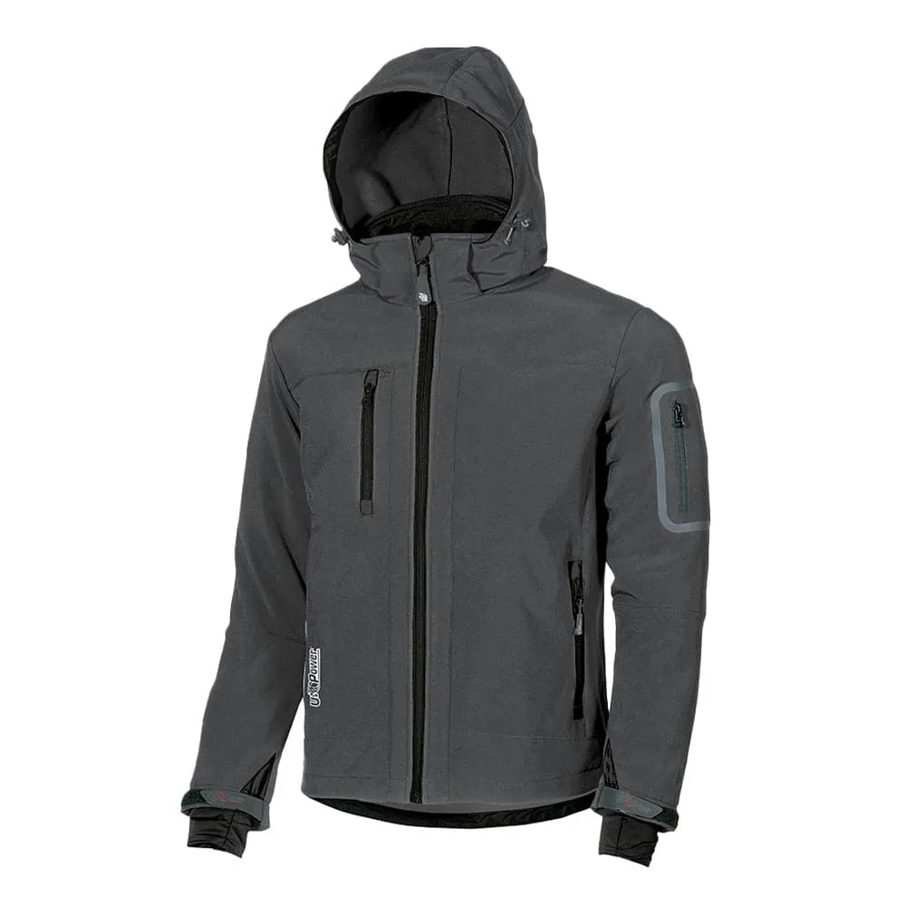 U-Power Metropolis Water Resistant Stretch Softshell - Detachable Hood