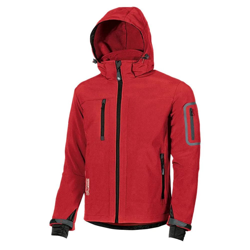 U-Power Metropolis Water Resistant Stretch Softshell - Detachable Hood