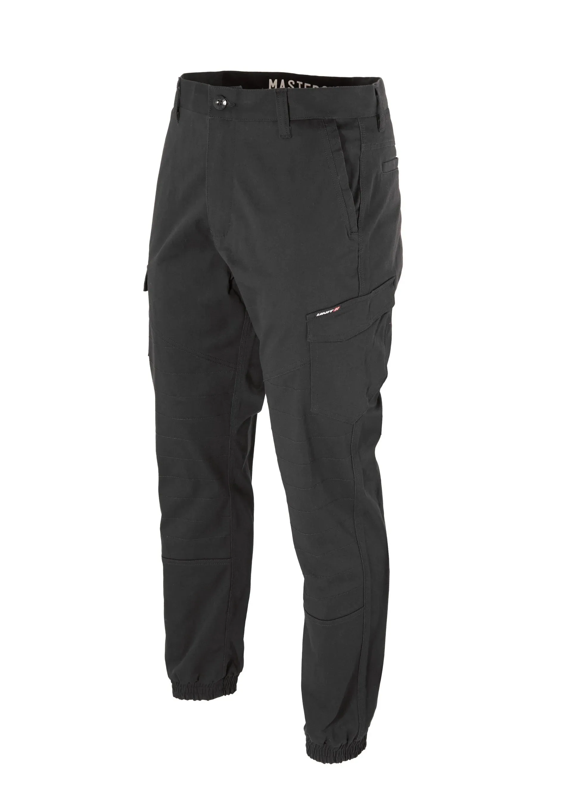 Unit Surge Cuffed Work Pant - Black