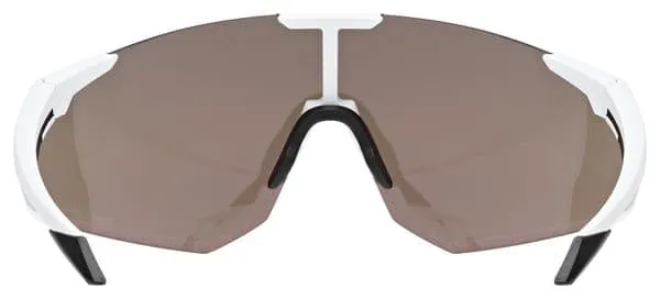 Uvex Pace Perform S CV White/Mirror Pink Glasses