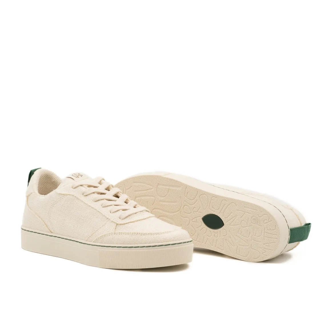 Vegan sneaker organic hemp off white SON033