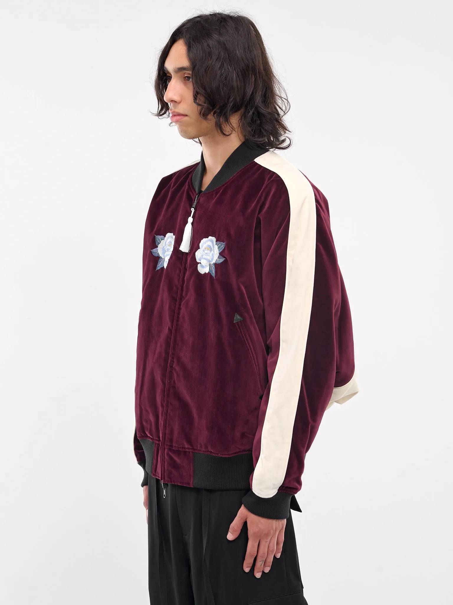 Velour Souvenir Jacket (S24AW23BL-C-WINE)