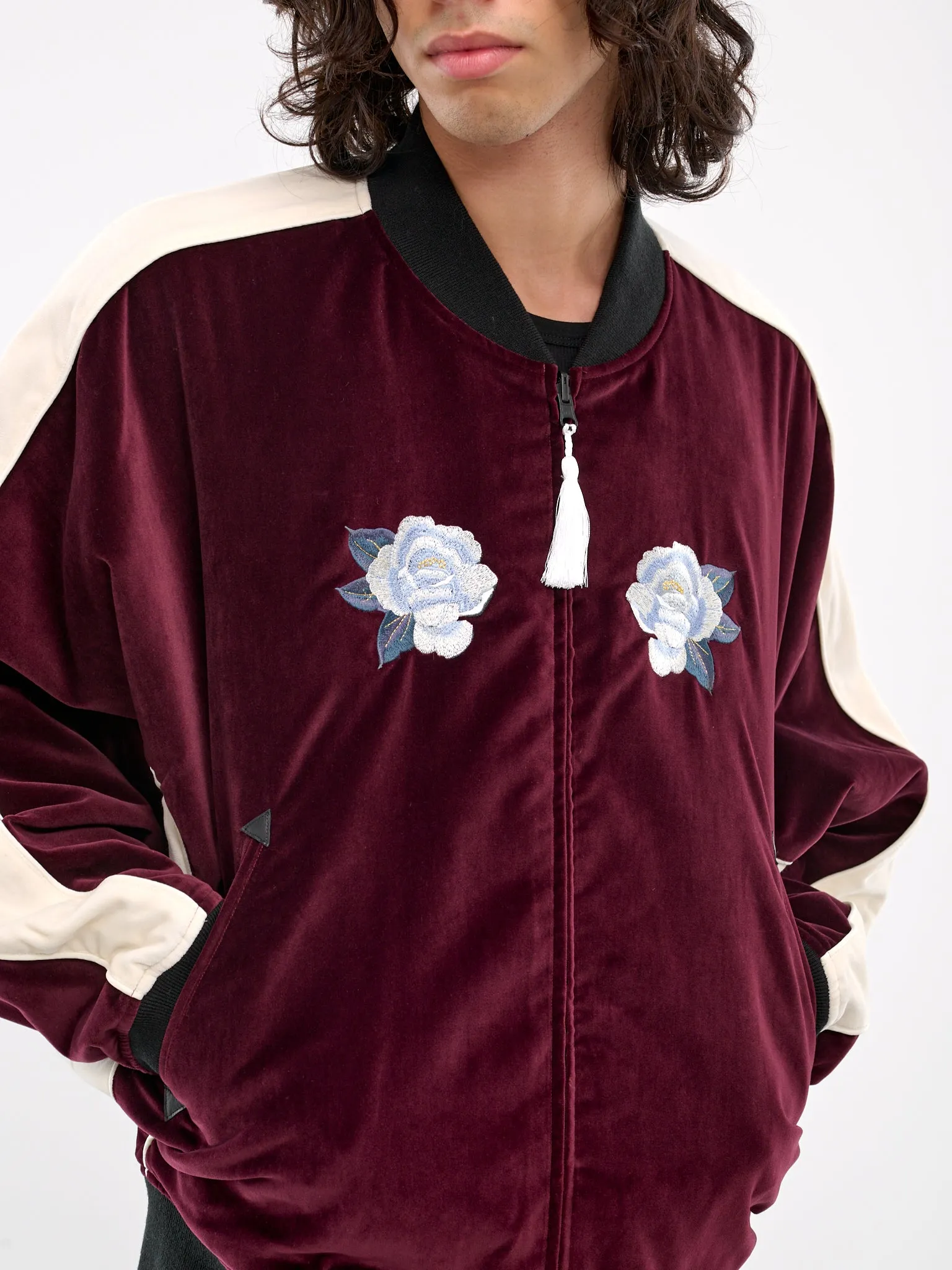 Velour Souvenir Jacket (S24AW23BL-C-WINE)