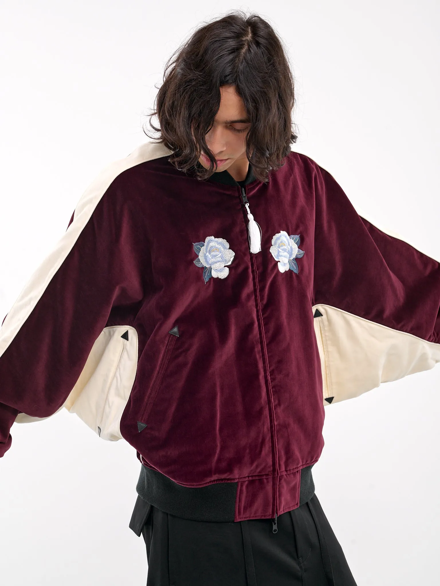 Velour Souvenir Jacket (S24AW23BL-C-WINE)