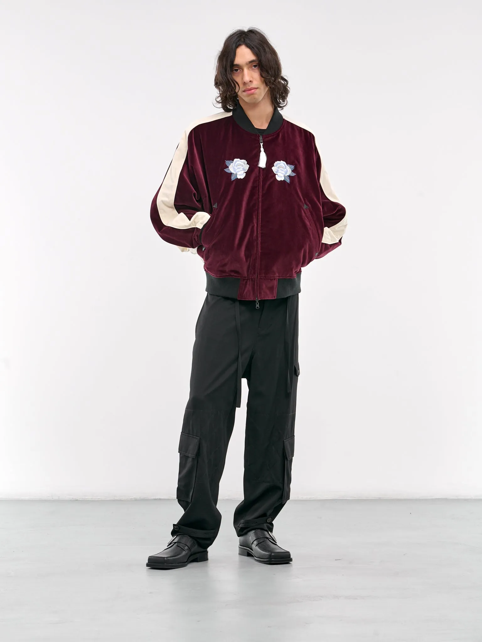 Velour Souvenir Jacket (S24AW23BL-C-WINE)