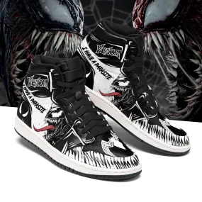 Venom I Have A Parasite Black And White J1 High Top Sneakers Shoes