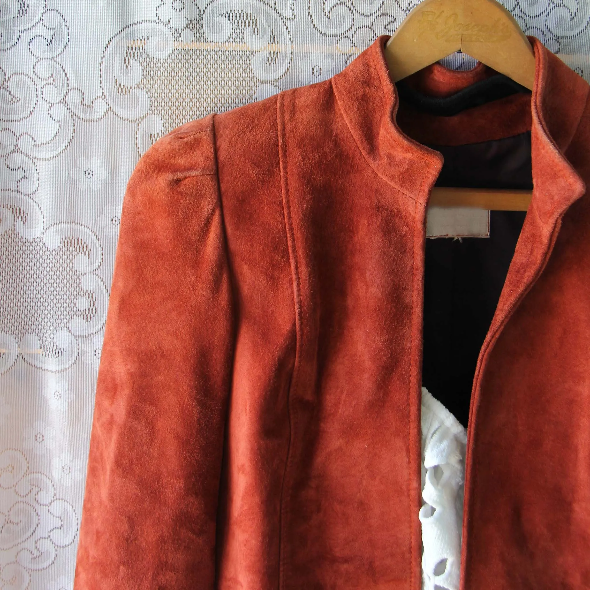 Vintage 70's Rust Suede Jacket