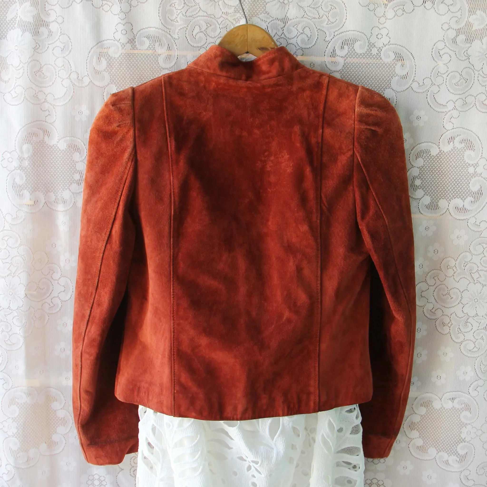 Vintage 70's Rust Suede Jacket