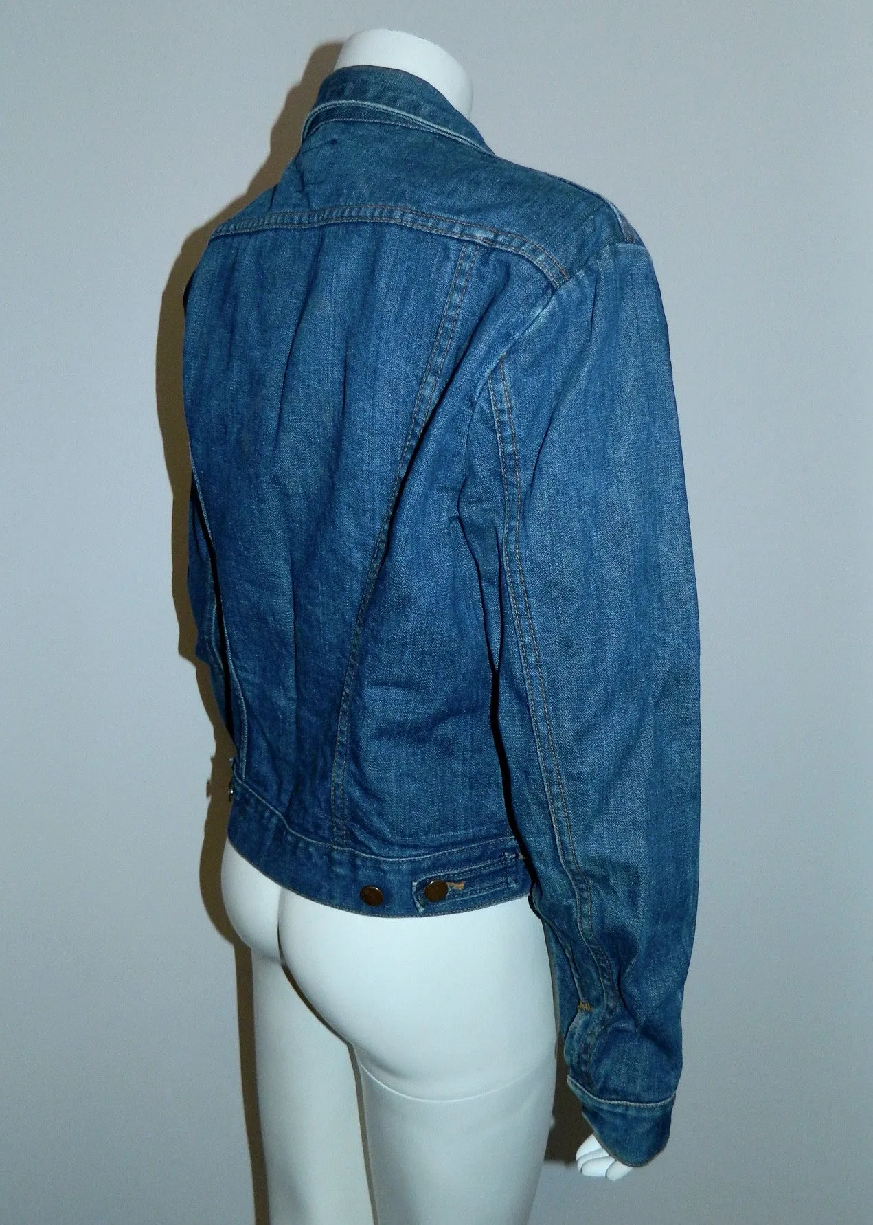 vintage denim MAVERICK Blue Bell jean jacket size 38