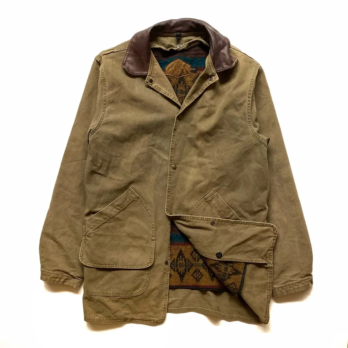 Vintage Woolrich Canvas Southwest Wool-Lined Barn Coat