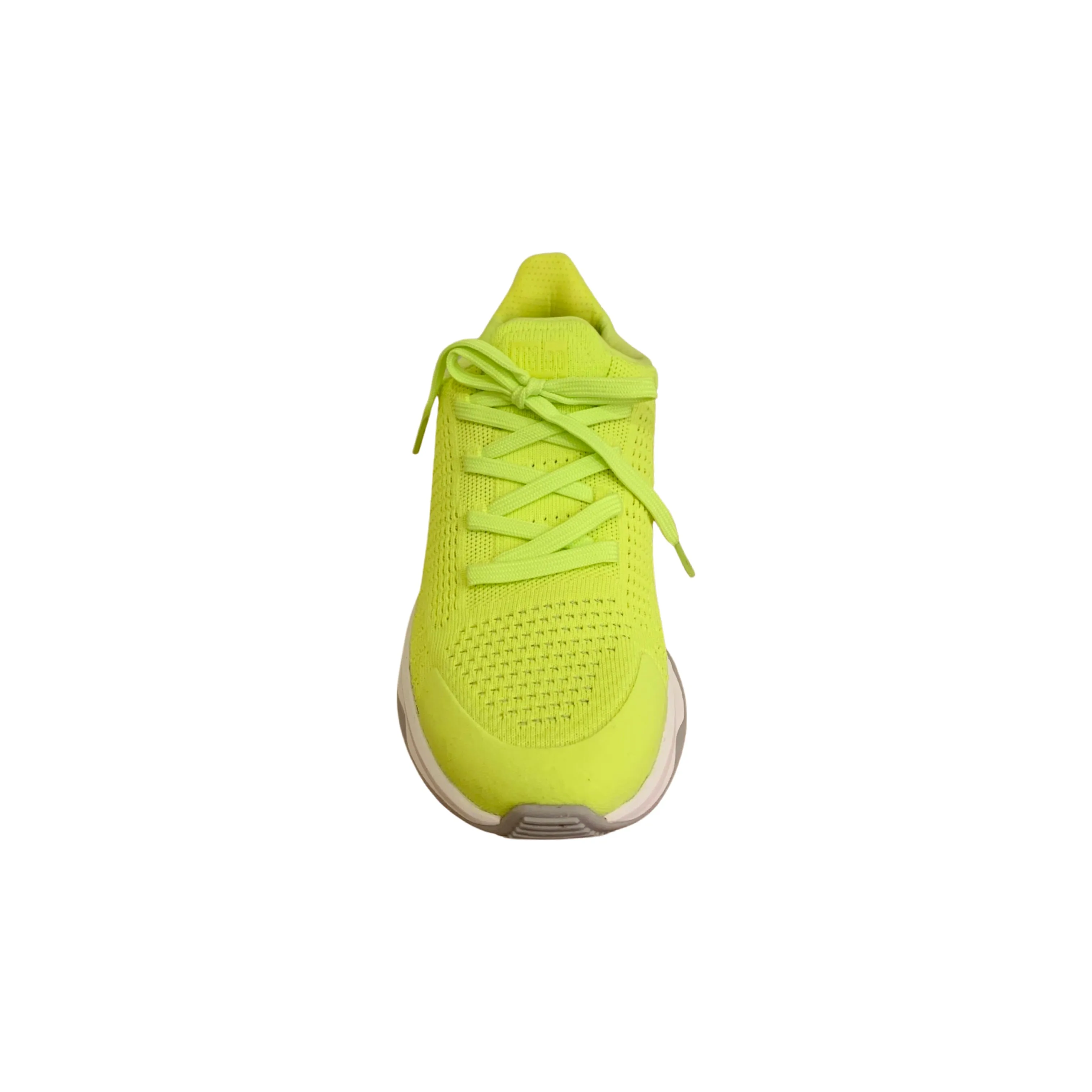 Vitamin Electric Yellow Knit Sports Sneaker