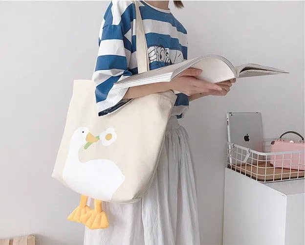 Weirdcore Duck Cloth Bag