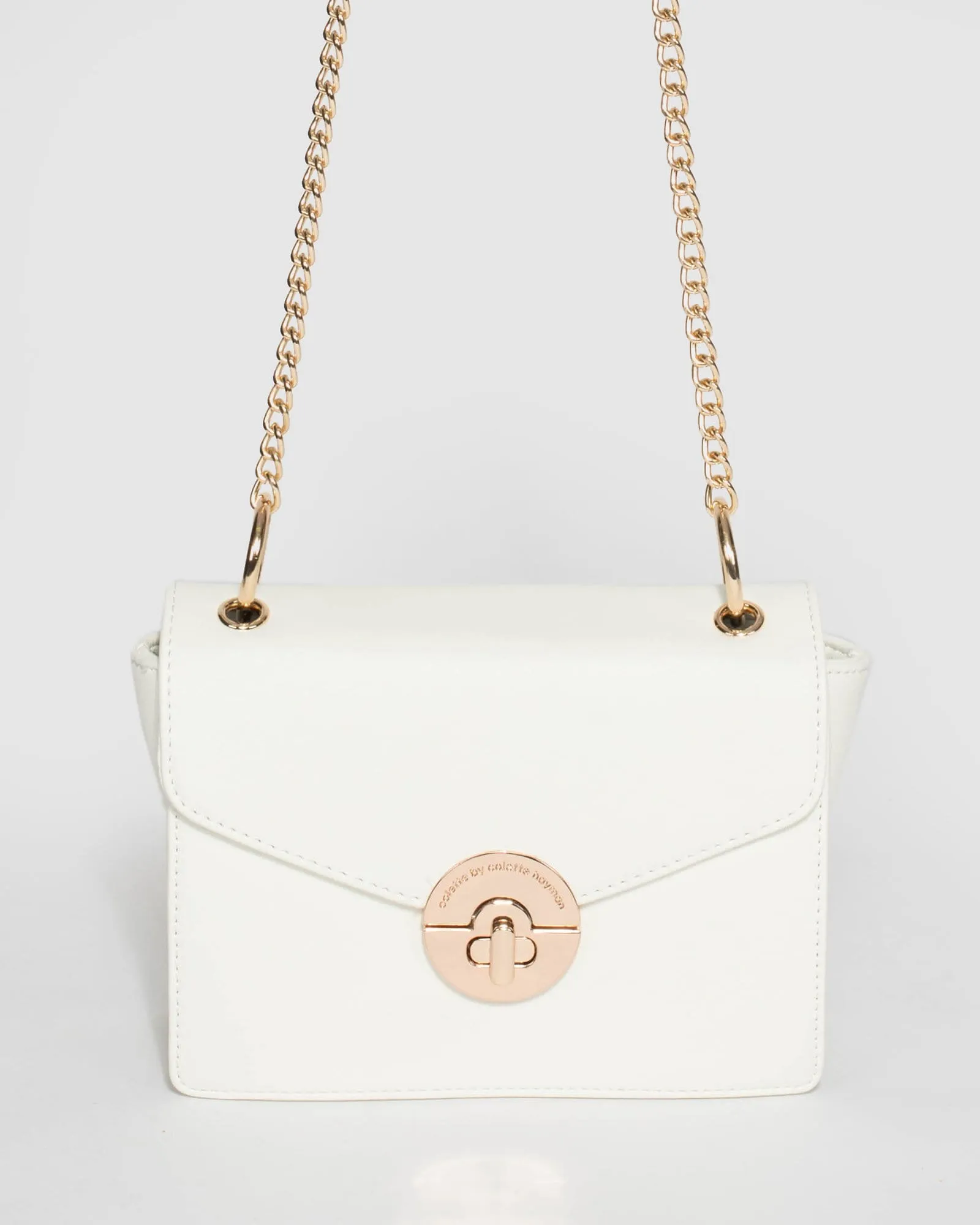 White Esme Crossbody Bag