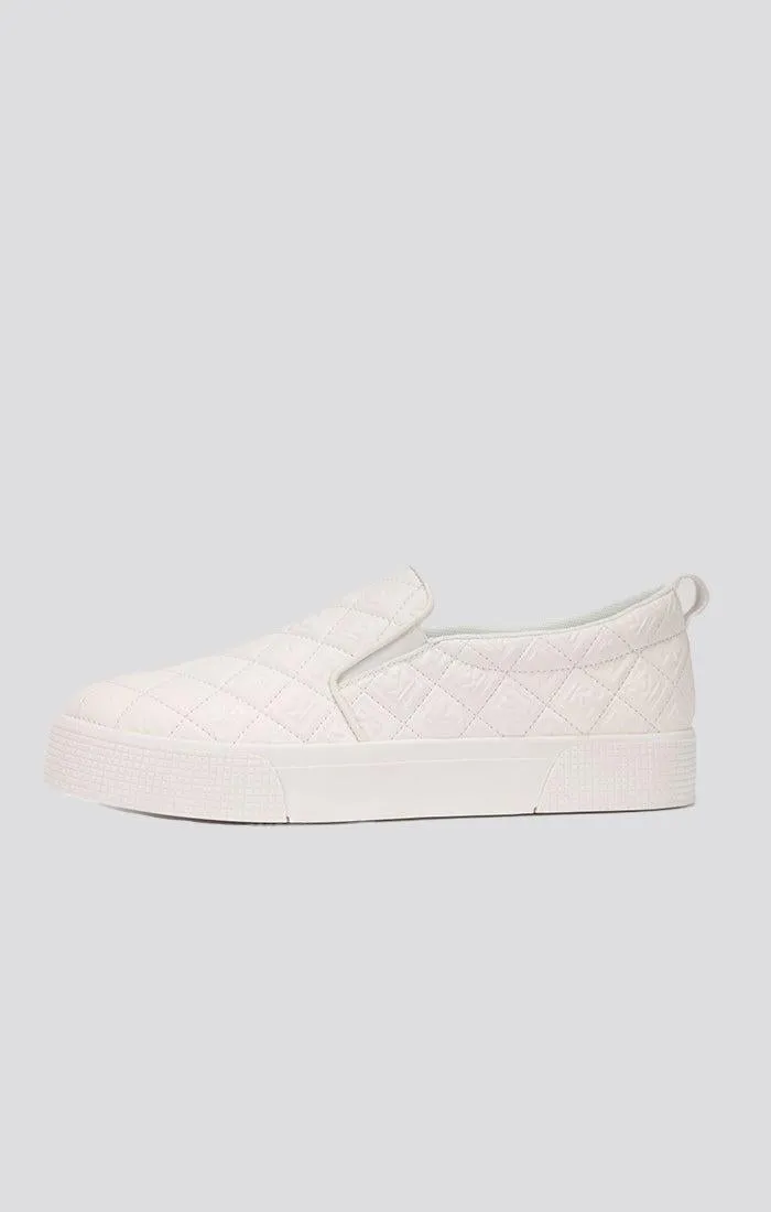 White Slip On Sneakers