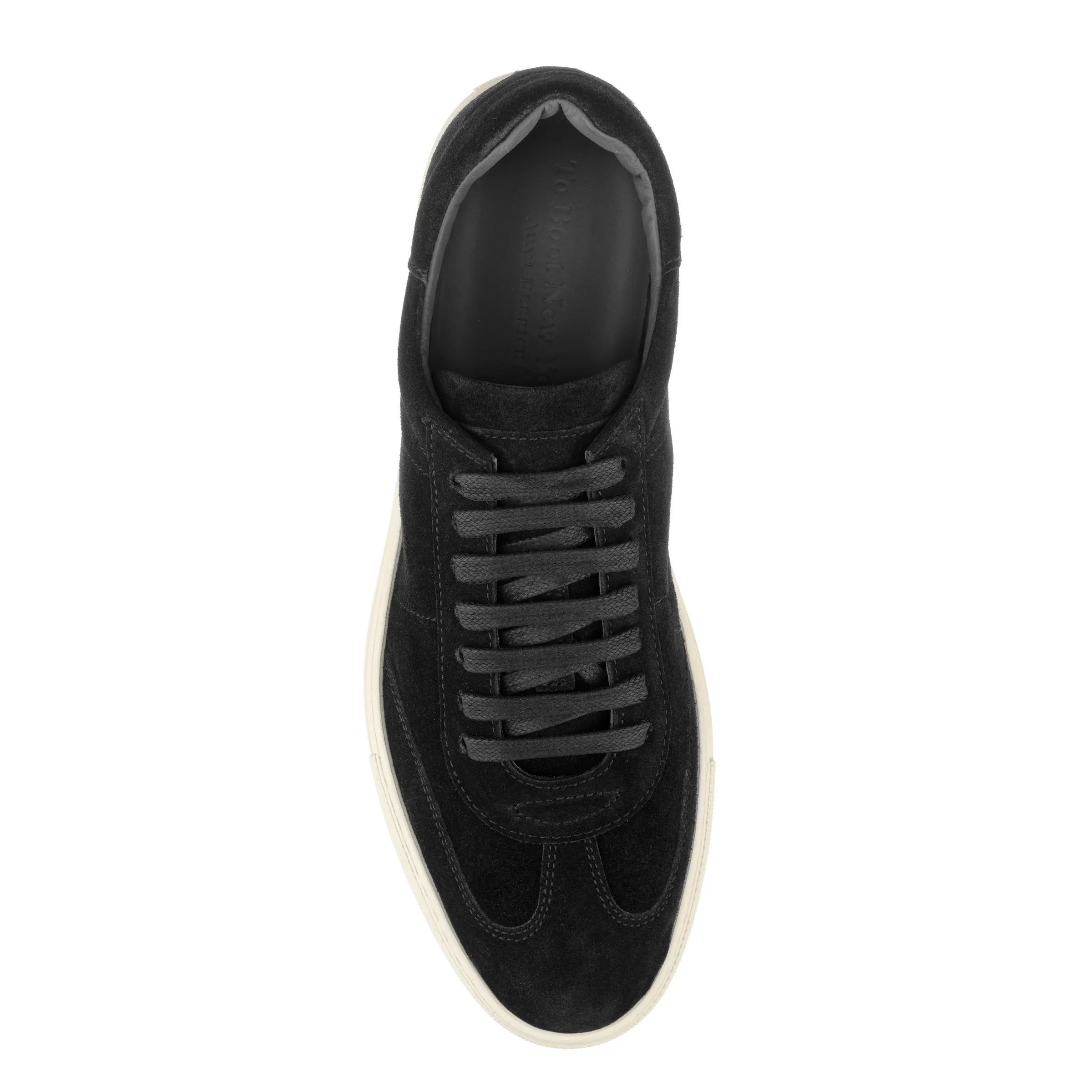 Wilton Black Suede Sneaker