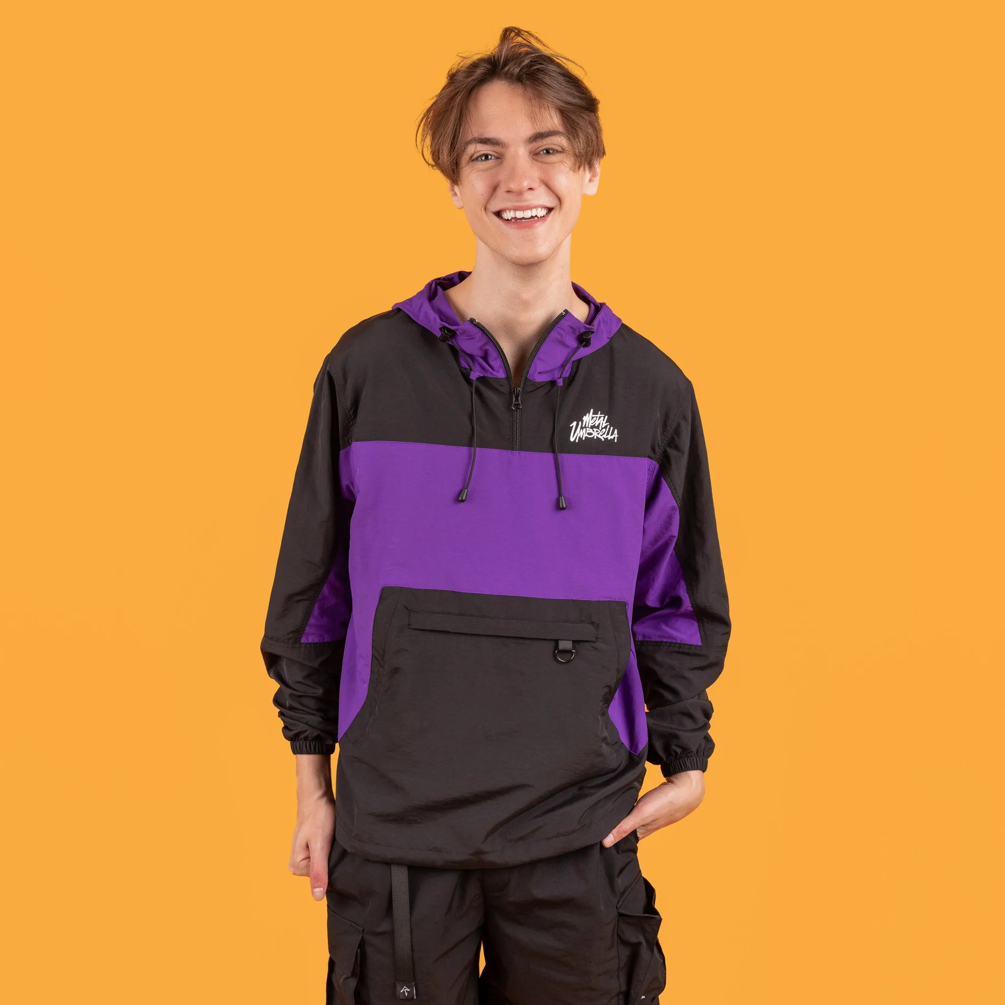 Windbreaker - Purple Colorblock