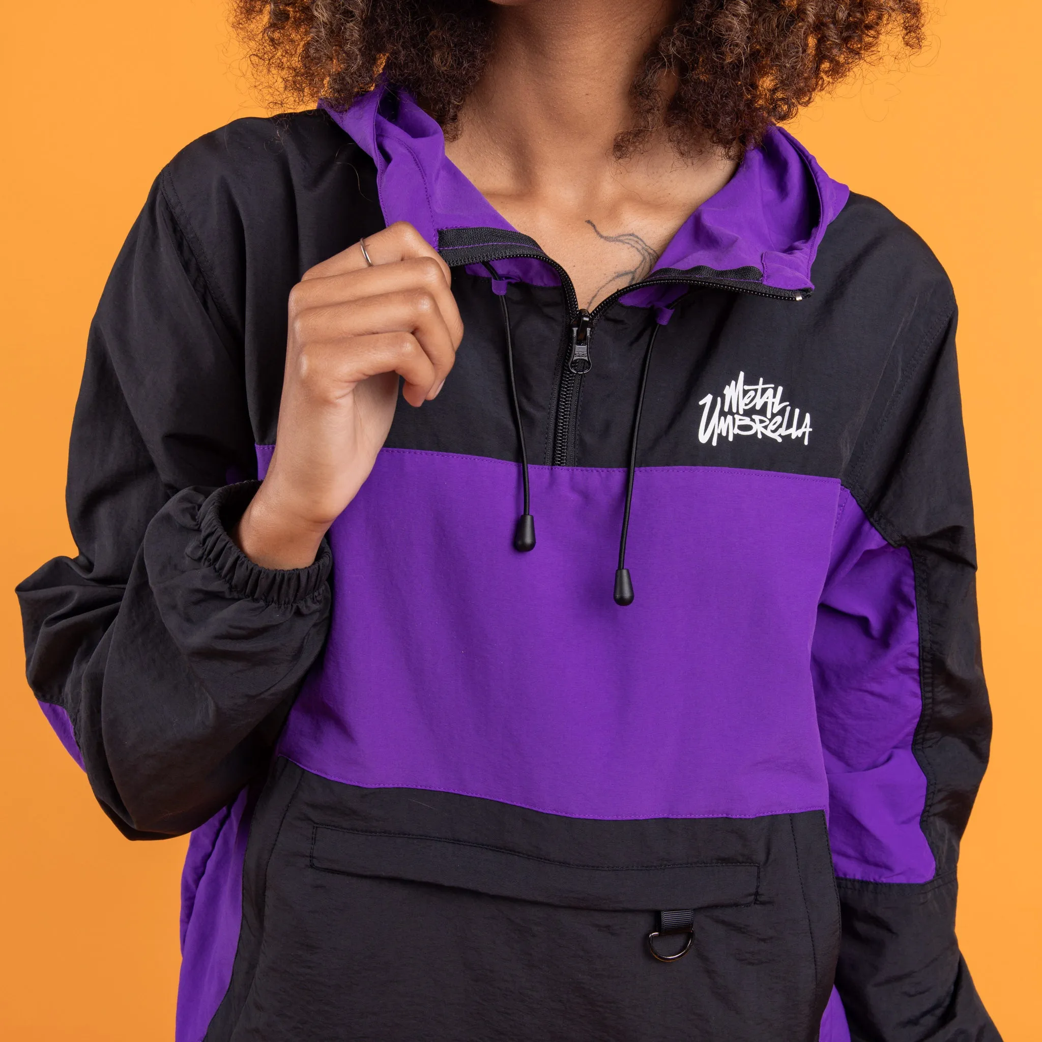 Windbreaker - Purple Colorblock