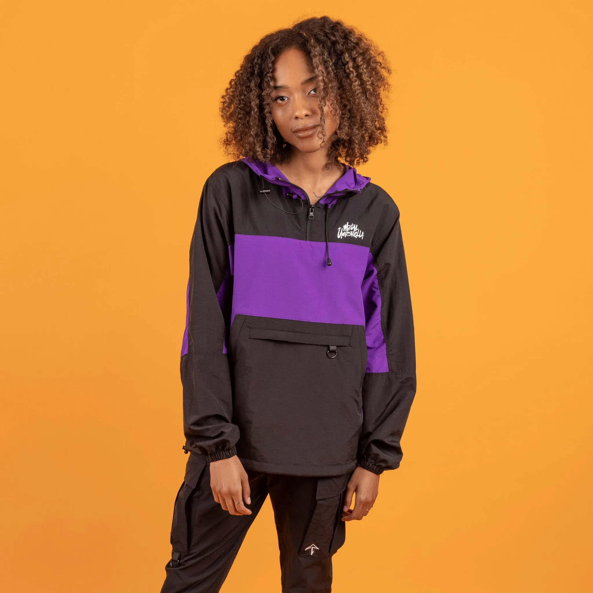 Windbreaker - Purple Colorblock