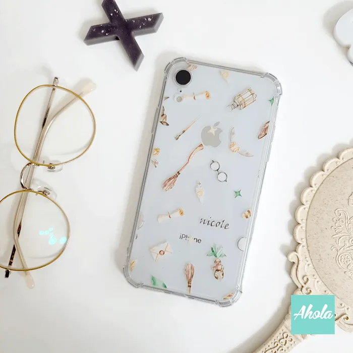 【Wizarding World】Soft TPU transparent phone case 名字透明電話軟殼