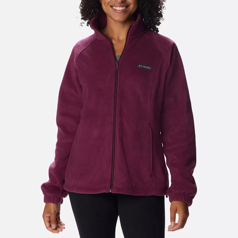 Women's Benton Springs Full Zip Fleece Jacket - Marionberry 617 - 1372111