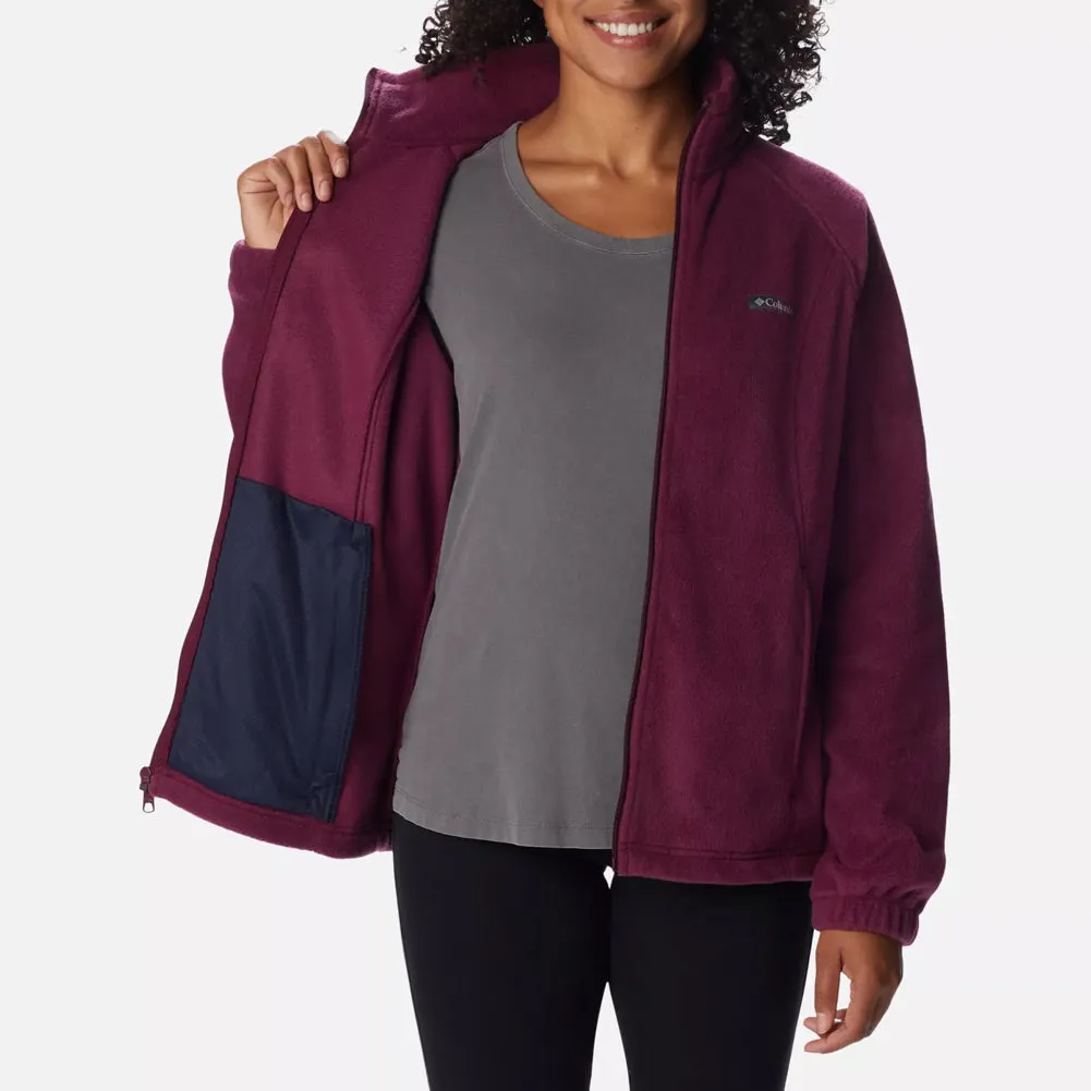 Women's Benton Springs Full Zip Fleece Jacket - Marionberry 617 - 1372111