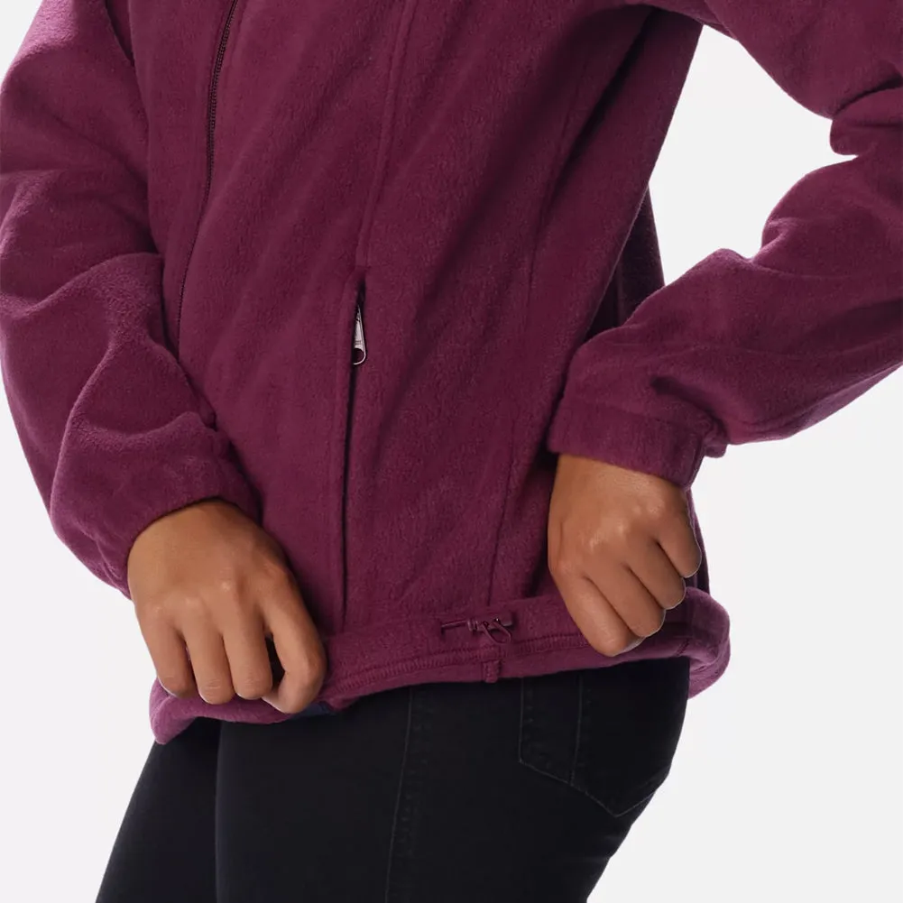 Women's Benton Springs Full Zip Fleece Jacket - Marionberry 617 - 1372111