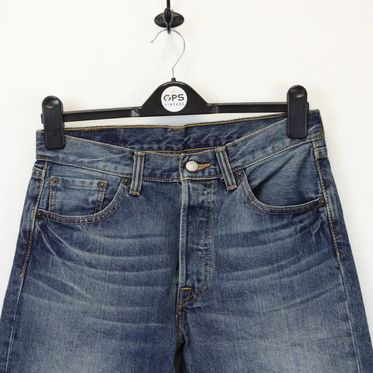 Womens LEVIS 501 Jeans Mid Blue | W30 L25