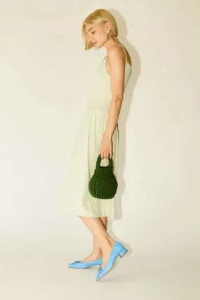 Woven Sculpture Bag - Green