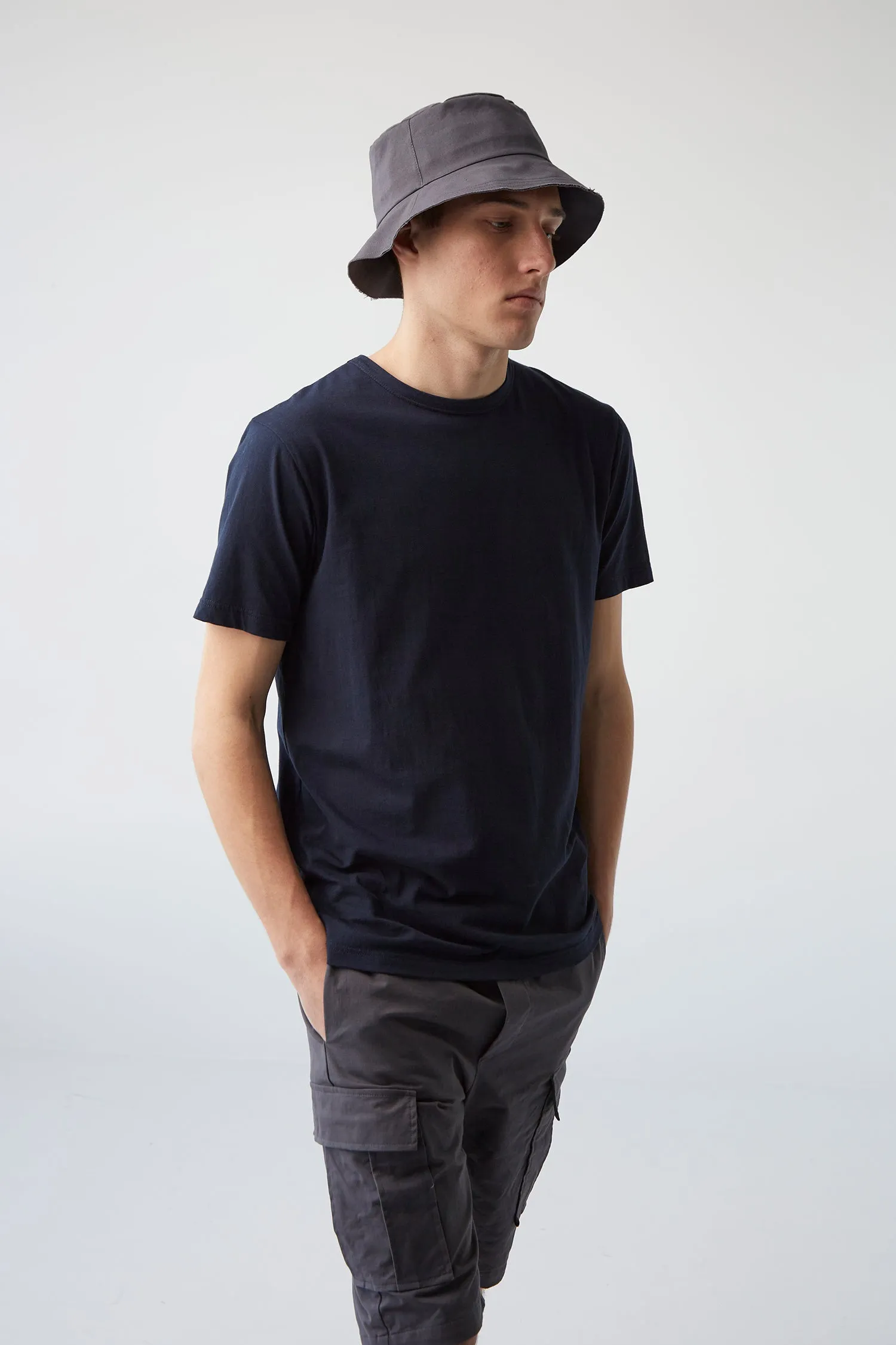 ZAMBESI   BUCKET HAT IN GREYSTONE, S24