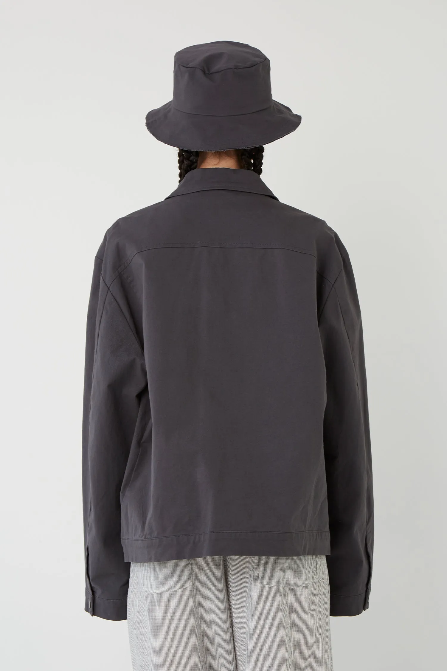 ZAMBESI   BUCKET HAT IN GREYSTONE, S24